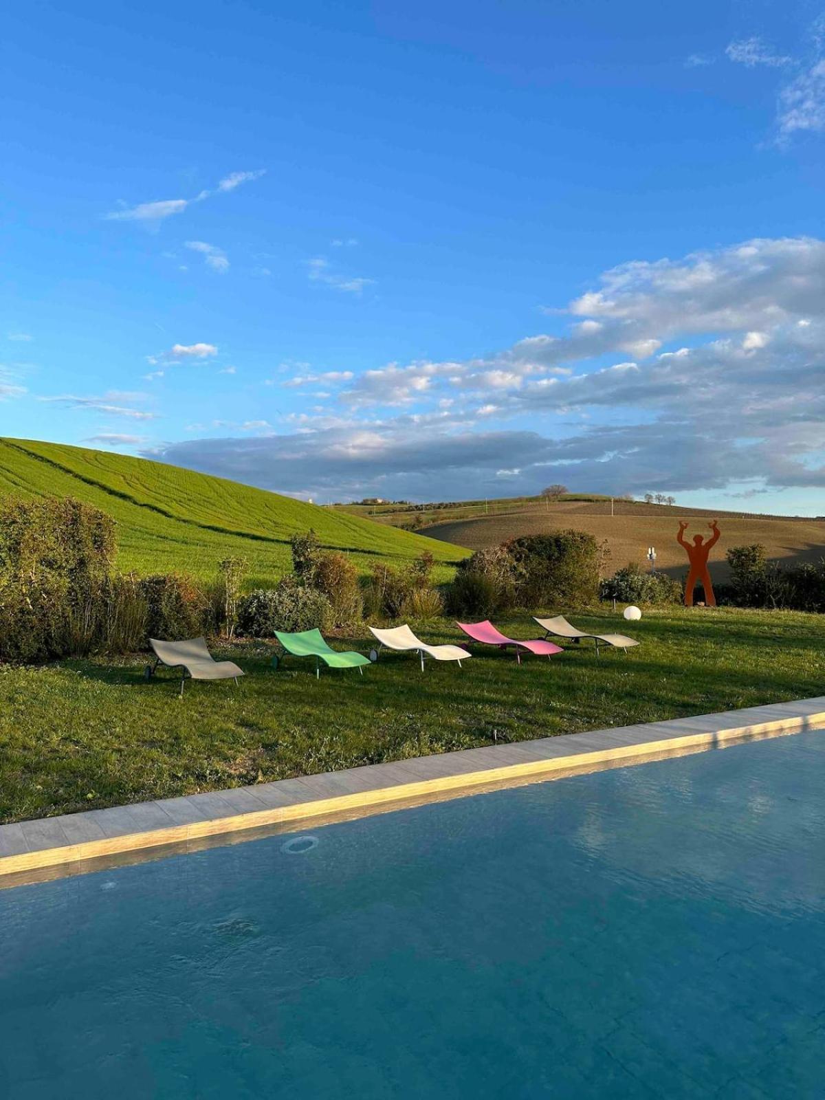 Villa Il Giardinello Montalcino Exterior photo